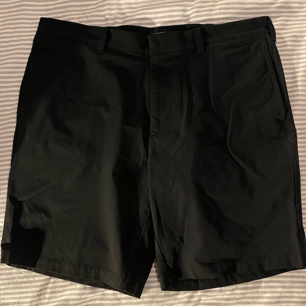J Crew 9” inseam tech shorts, size 34, NWOT